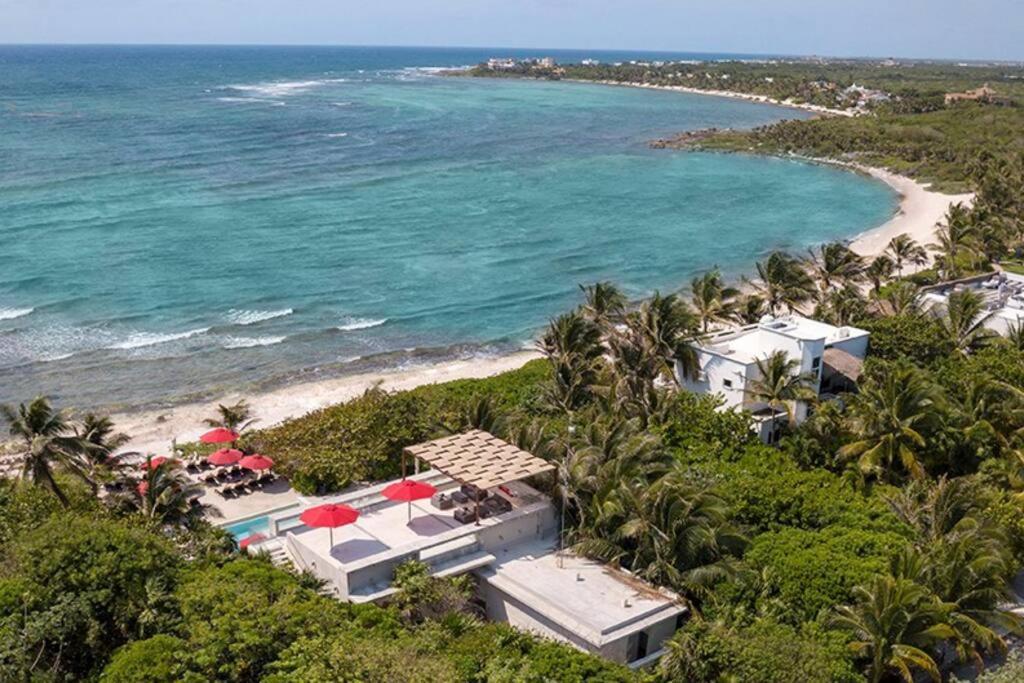 Casa Blanca By The Caribbean Sea Apartment Акумал Екстериор снимка