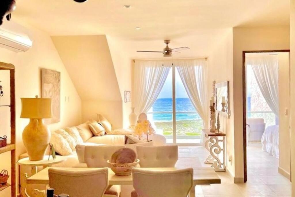 Casa Blanca By The Caribbean Sea Apartment Акумал Екстериор снимка