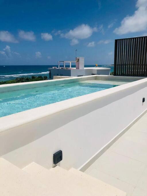Casa Blanca By The Caribbean Sea Apartment Акумал Екстериор снимка