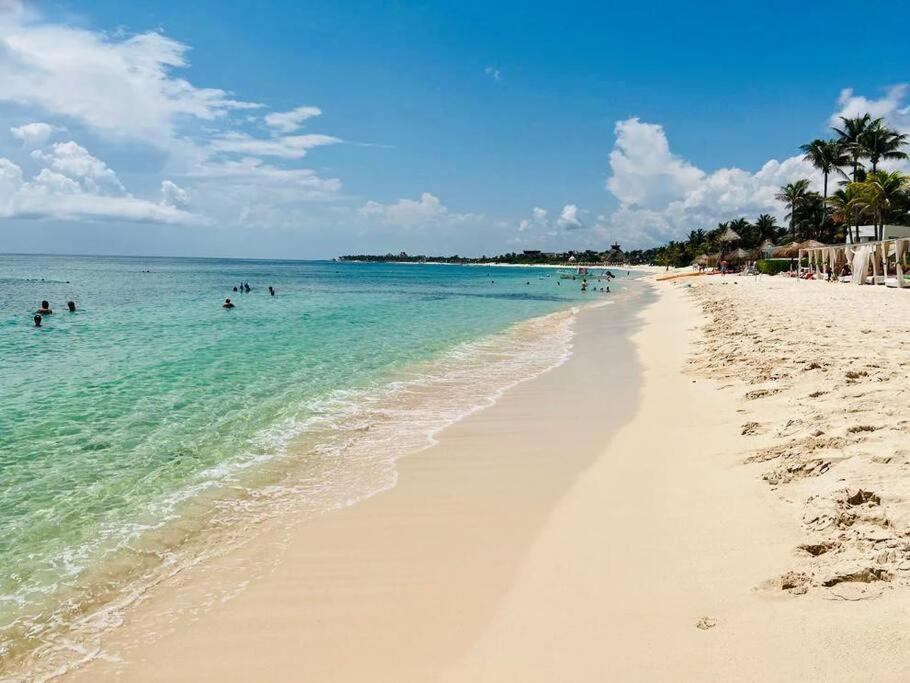 Casa Blanca By The Caribbean Sea Apartment Акумал Екстериор снимка