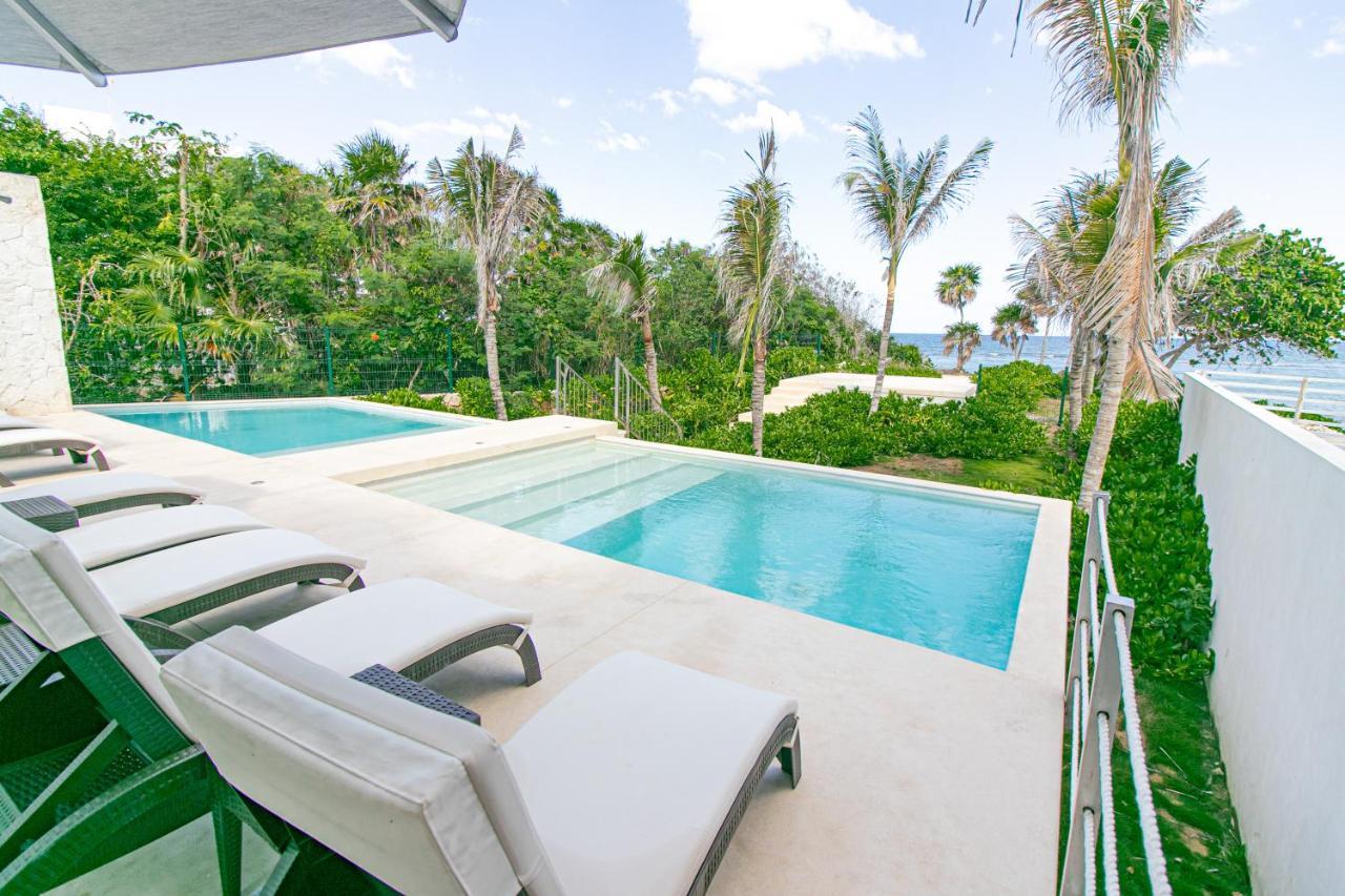 Casa Blanca By The Caribbean Sea Apartment Акумал Екстериор снимка